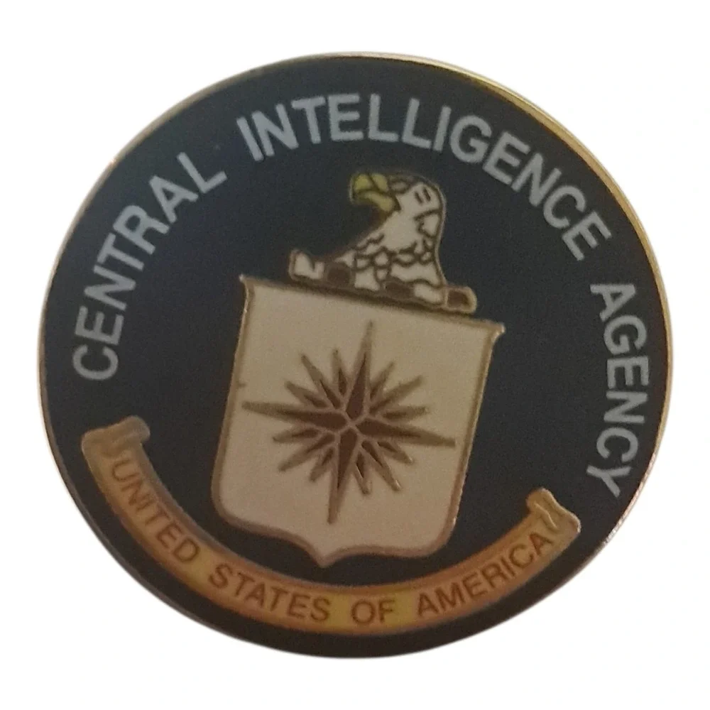 Central Intelligence Agency CIA Lapel Pin USA &‎ Department Of Defense Pin